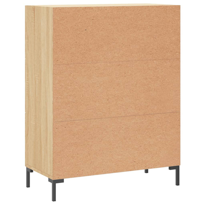 Credenza Rovere Sonoma 69,5x34x90 cm in Legno Multistrato 827855