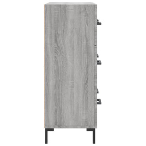 Credenza Grigio Sonoma 69,5x34x90 cm in Legno Multistrato 827858