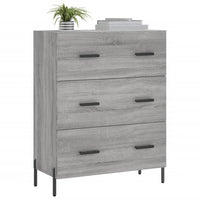 Credenza Grigio Sonoma 69,5x34x90 cm in Legno Multistrato 827866