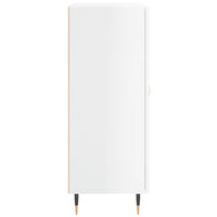 Credenza 69,5x34x90 cm in Legno Multistrato Bianco Lucido 827894