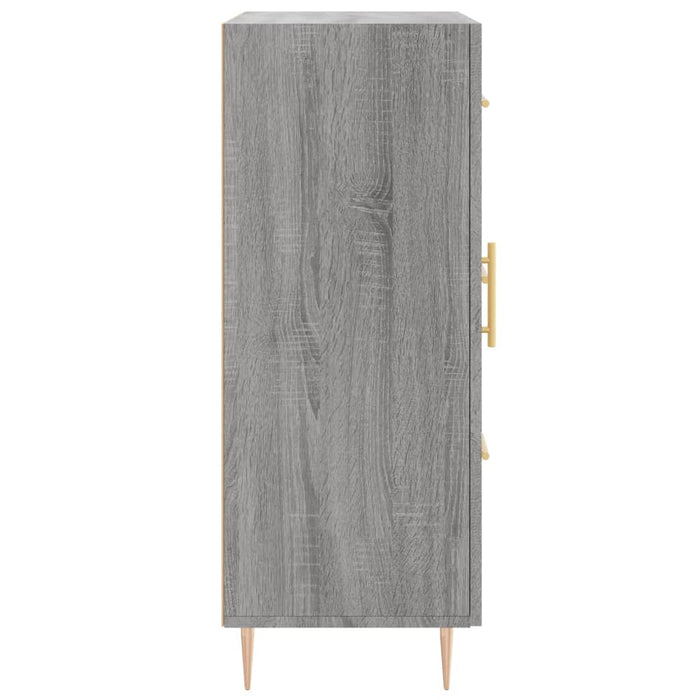 Credenza Grigio Sonoma 69,5x34x90 cm in Legno Multistrato 827906