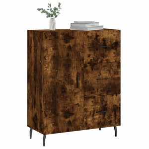 Credenza Rovere Fumo 69,5x34x90 cm in Legno Multistratocod mxl 128618