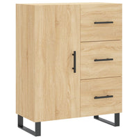 Credenza Rovere Sonoma 69,5x34x90 cm in Legno Multistrato 827943