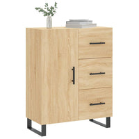 Credenza Rovere Sonoma 69,5x34x90 cm in Legno Multistrato 827943