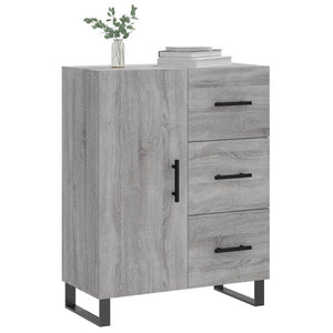 Credenza Grigio Sonoma 69,5x34x90 cm in Legno Multistratocod mxl 80868