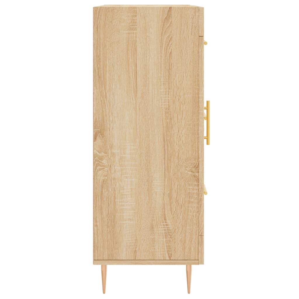 Credenza Rovere Sonoma 69,5x34x90 cm in Legno Multistrato 828031