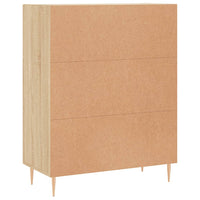 Credenza Rovere Sonoma 69,5x34x90 cm in Legno Multistrato 828031