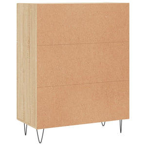 Credenza Rovere Sonoma 69,5x34x90 cm in Legno Multistrato 828039