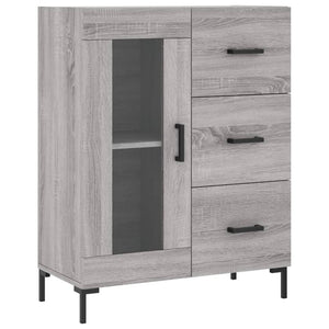 Credenza Grigio Sonoma 69,5x34x90 cm in Legno Multistratocod mxl 128710