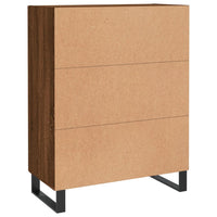 Credenza Rovere Marrone 69,5x34x90 cm in Legno Multistrato 828075