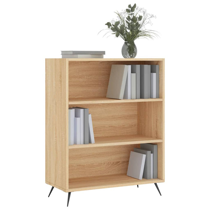 Libreria Rovere Sonoma 69,5x32,5x90 cm in Legno Multistratocod mxl 128266