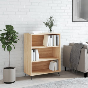 Libreria Rovere Sonoma 69,5x32,5x90 cm in Legno Multistratocod mxl 128266