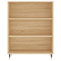 Libreria Rovere Sonoma 69,5x32,5x90 cm in Legno Multistrato 828343