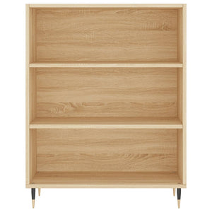 Libreria Rovere Sonoma 69,5x32,5x90 cm in Legno Multistrato 828343