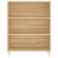 Libreria Rovere Sonoma 69,5x32,5x90 cm in Legno Multistrato 828351