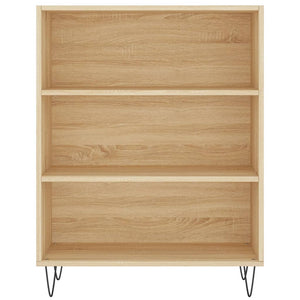 Libreria Rovere Sonoma 69,5x32,5x90 cm in Legno Multistrato 828359