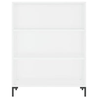 Libreria Bianca 69,5x32,5x90 cm in Legno Multistrato 828364