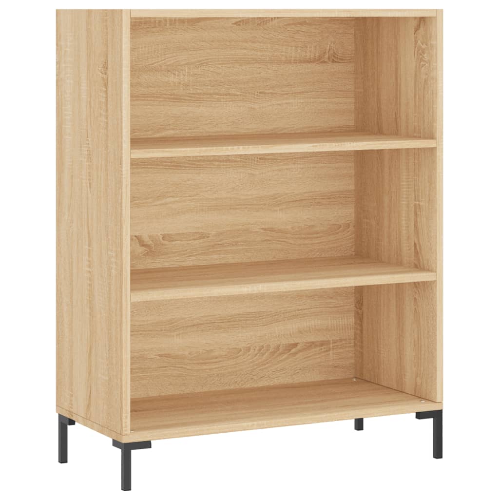 Libreria Rovere Sonoma 69,5x32,5x90 cm in Legno Multistrato 828367