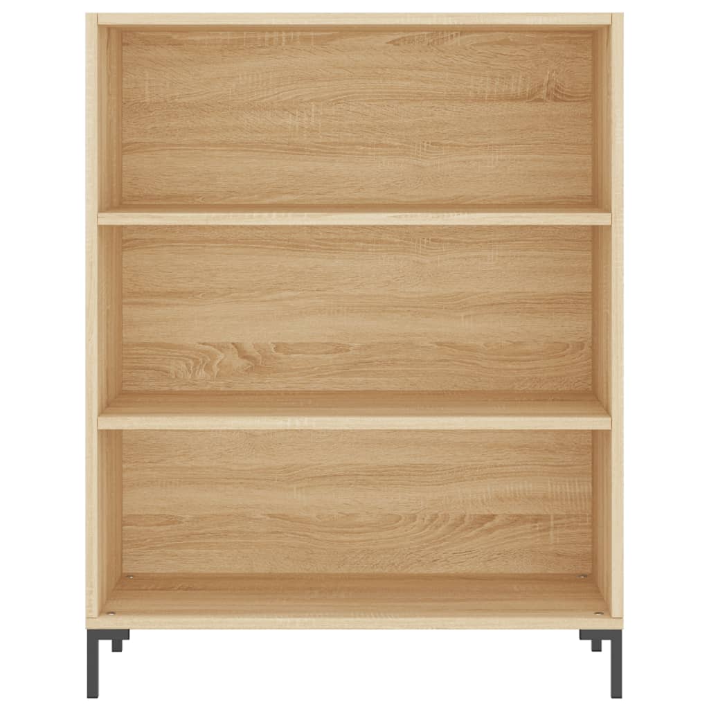 Libreria Rovere Sonoma 69,5x32,5x90 cm in Legno Multistrato 828367