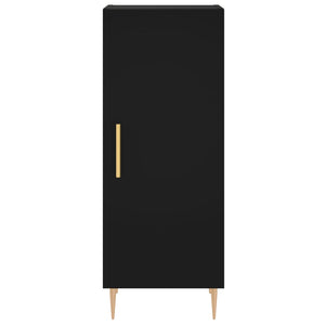 Credenza Nero 34,5x34x90 cm in Legno Multistrato 828525