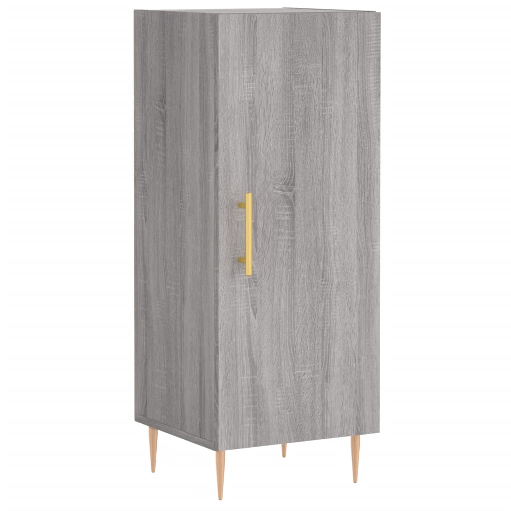 Credenza Grigio Sonoma 34,5x34x90 cm in Legno Multistratocod mxl 81411