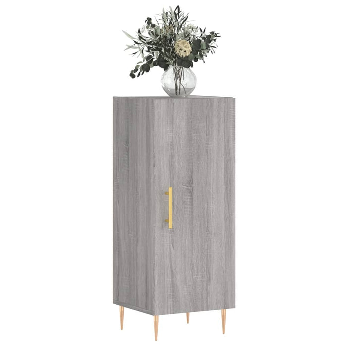 Credenza Grigio Sonoma 34,5x34x90 cm in Legno Multistratocod mxl 81411