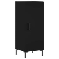 Credenza Nero 34,5x34x90 cm in Legno Multistrato 828541