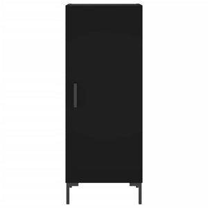 Credenza Nero 34,5x34x90 cm in Legno Multistrato 828541