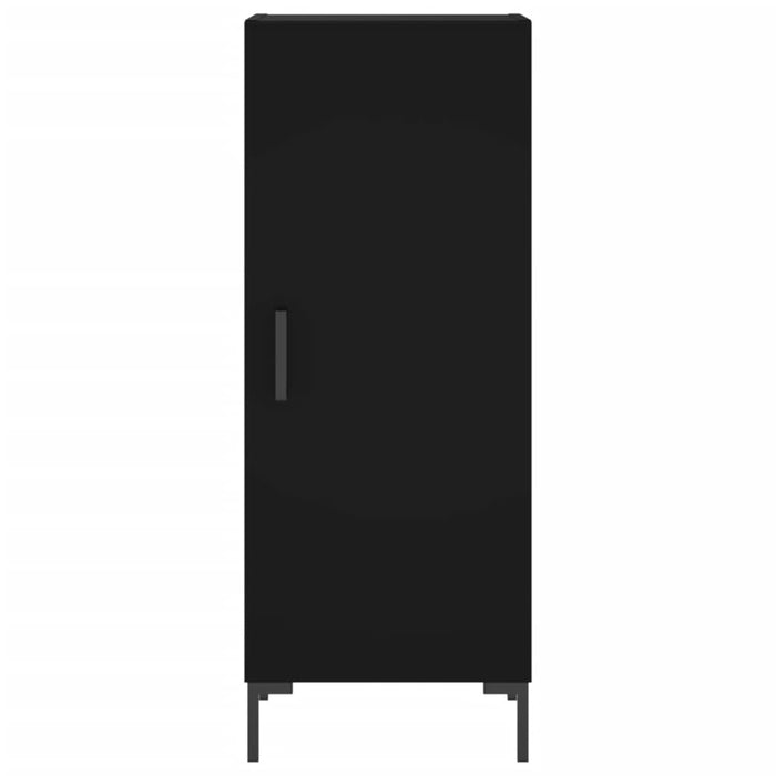 Credenza Nero 34,5x34x90 cm in Legno Multistrato 828541