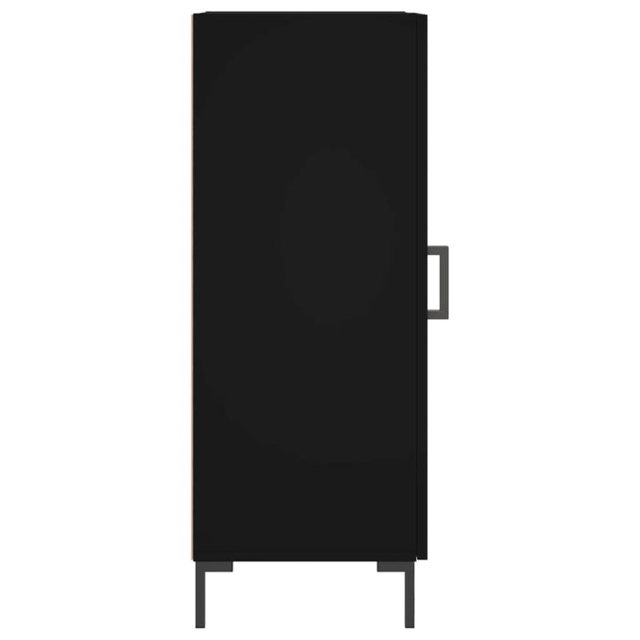 Credenza Nero 34,5x34x90 cm in Legno Multistrato 828541