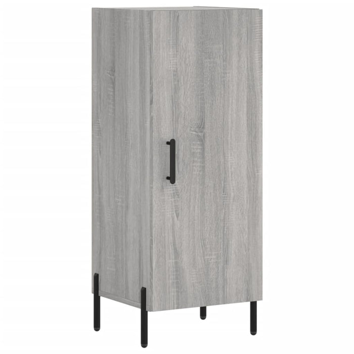 Credenza Grigio Sonoma 34,5x34x90 cm in Legno Multistrato 828554