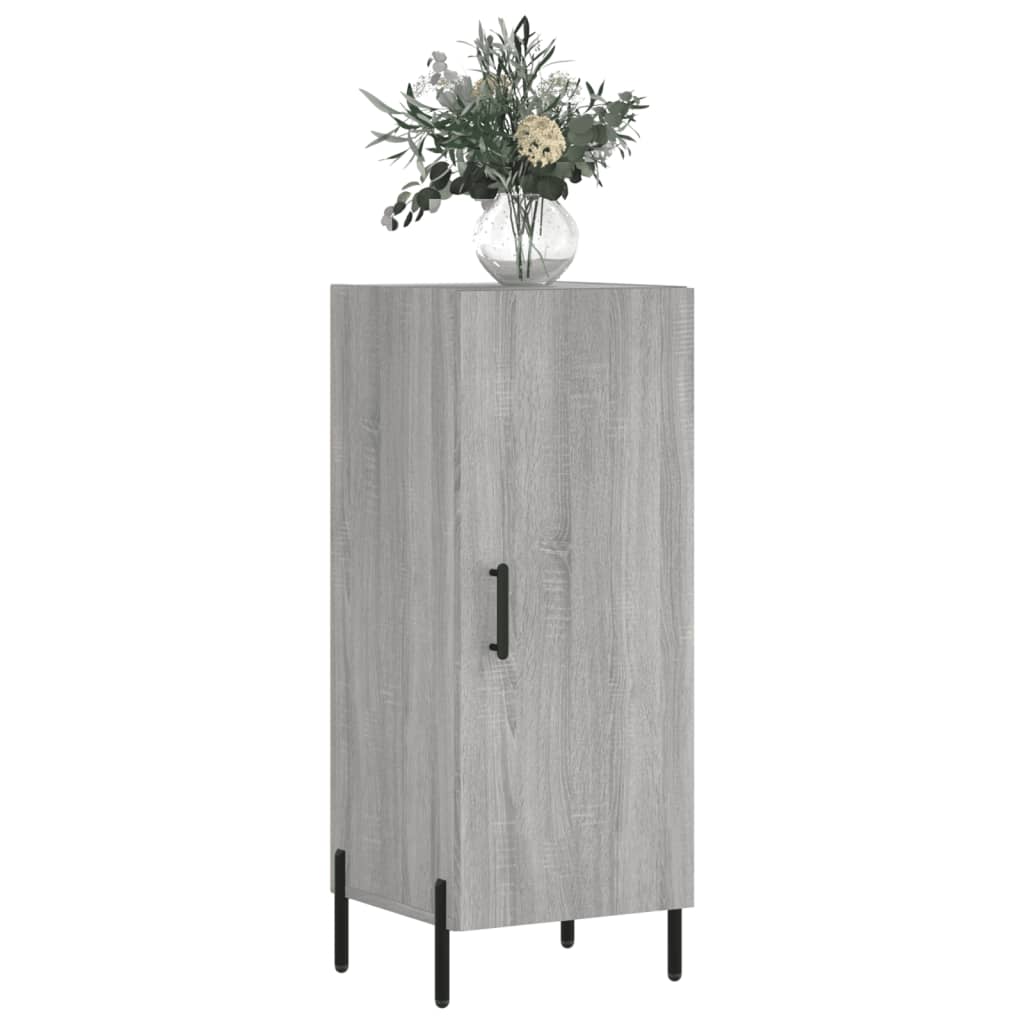 Credenza Grigio Sonoma 34,5x34x90 cm in Legno Multistrato 828554