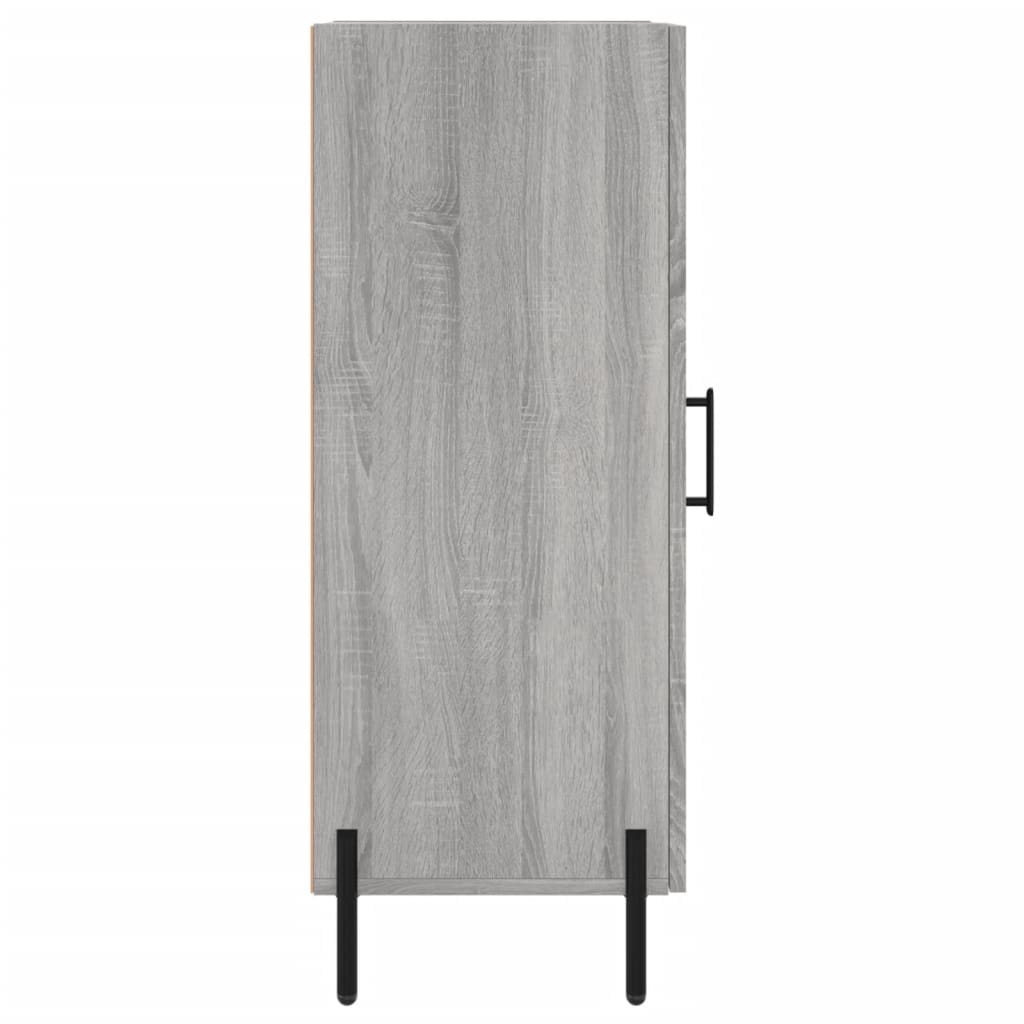 Credenza Grigio Sonoma 34,5x34x90 cm in Legno Multistrato 828554