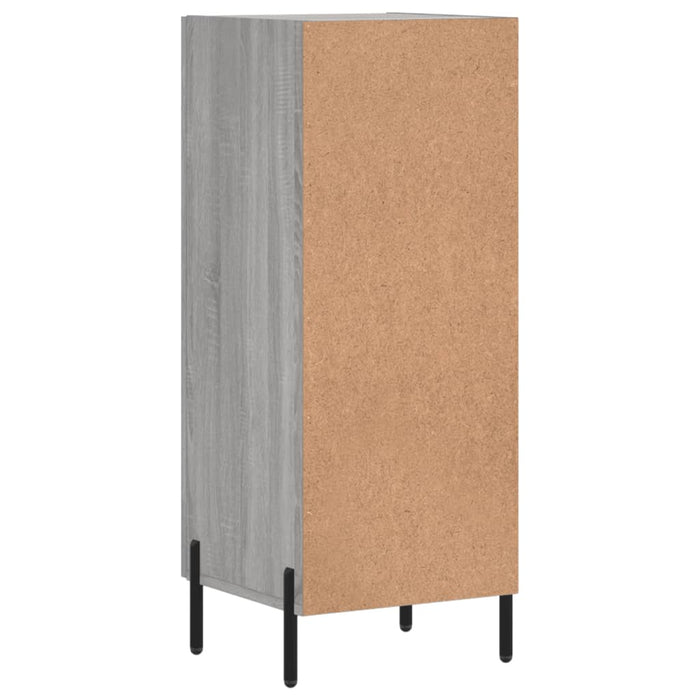 Credenza Grigio Sonoma 34,5x34x90 cm in Legno Multistrato 828554