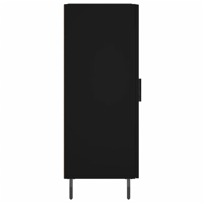 Credenza Nero 34,5x34x90 cm in Legno Multistrato 828557