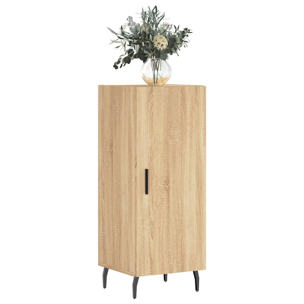 Credenza Rovere Sonoma 34,5x34x90 cm in Legno Multistratocod mxl 104372