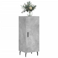 Credenza Grigio Cemento 34,5x34x90 cm in Legno Multistratocod mxl 127865