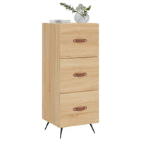 Credenza Rovere Sonoma 34,5x34x90 cm in Legno Multistrato 828575