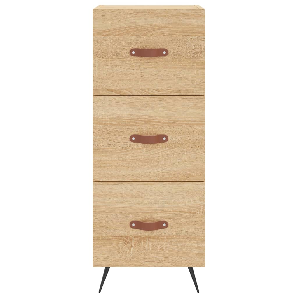 Credenza Rovere Sonoma 34,5x34x90 cm in Legno Multistrato 828575