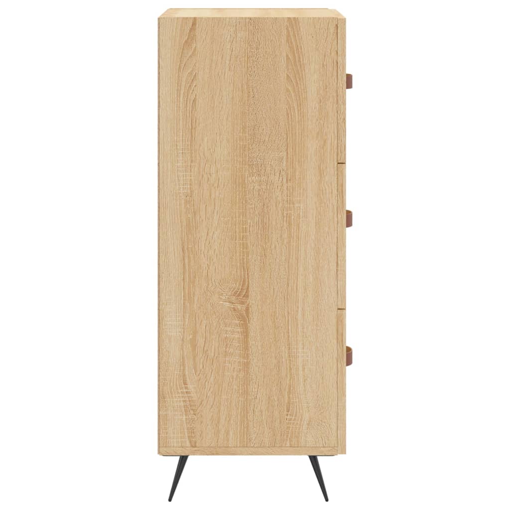 Credenza Rovere Sonoma 34,5x34x90 cm in Legno Multistrato 828575