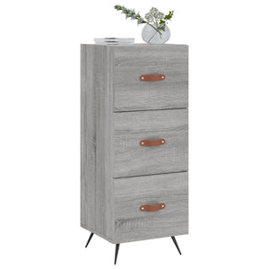 Credenza Grigio Sonoma 34,5x34x90 cm in Legno Multistrato 828578