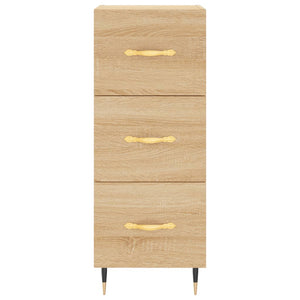 Credenza Rovere Sonoma 34,5x34x90 cm in Legno Multistrato 828583