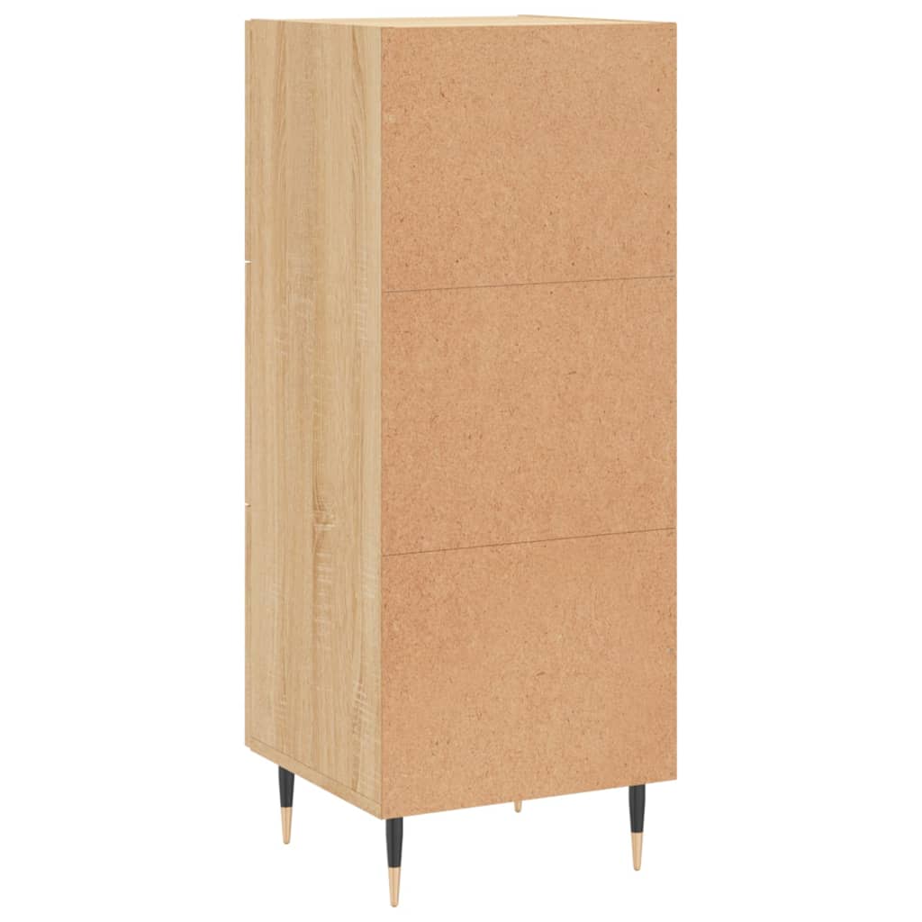 Credenza Rovere Sonoma 34,5x34x90 cm in Legno Multistrato 828583