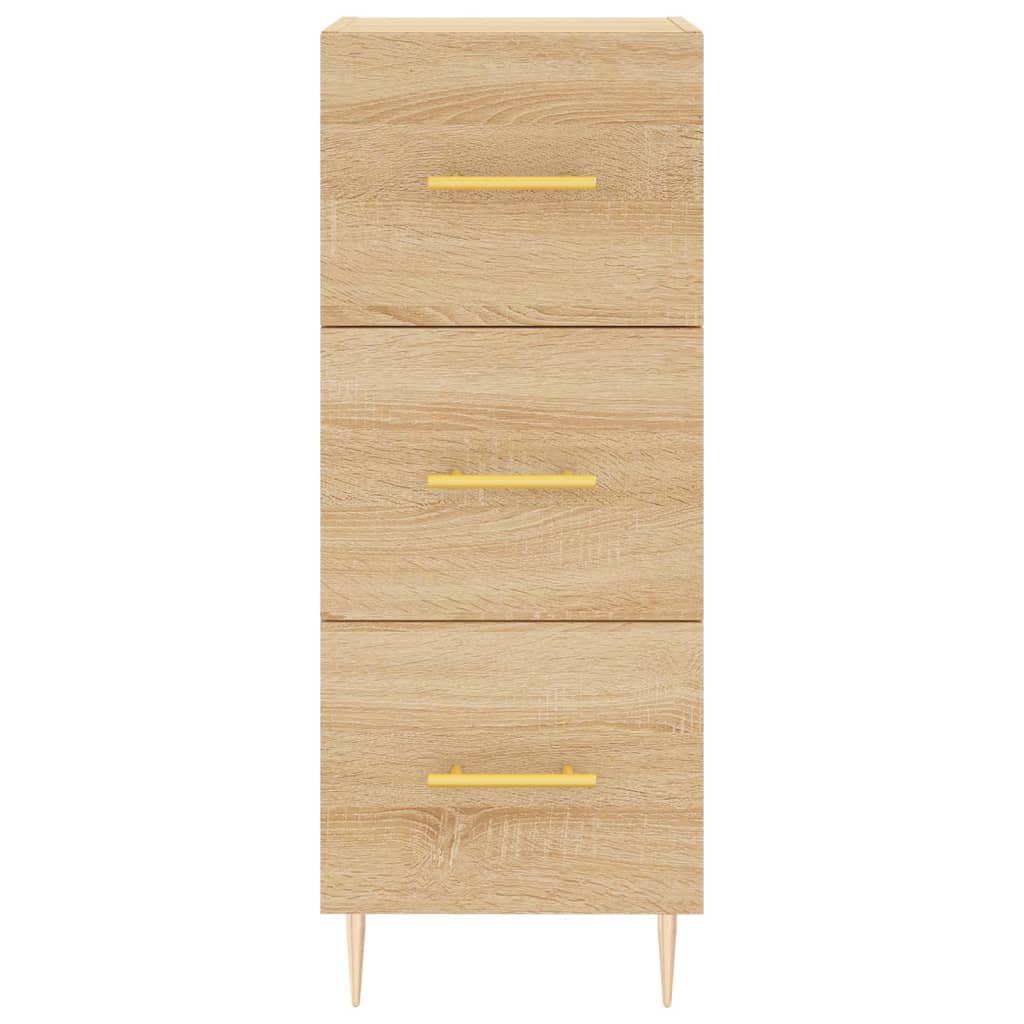 Credenza Rovere Sonoma 34,5x34x90 cm in Legno Multistrato 828591