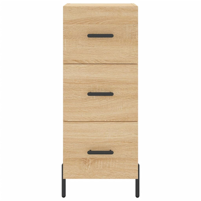 Credenza Rovere Sonoma 34,5x34x90 cm in Legno Multistrato 828615