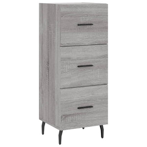 Credenza Grigio Sonoma 34,5x34x90 cm in Legno Multistratocod mxl 128646