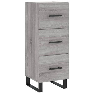 Credenza Grigio Sonoma 34,5x34x90 cm in Legno Multistrato 828634