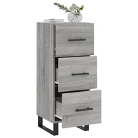 Credenza Grigio Sonoma 34,5x34x90 cm in Legno Multistrato 828634