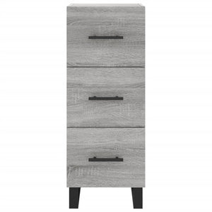 Credenza Grigio Sonoma 34,5x34x90 cm in Legno Multistrato 828634