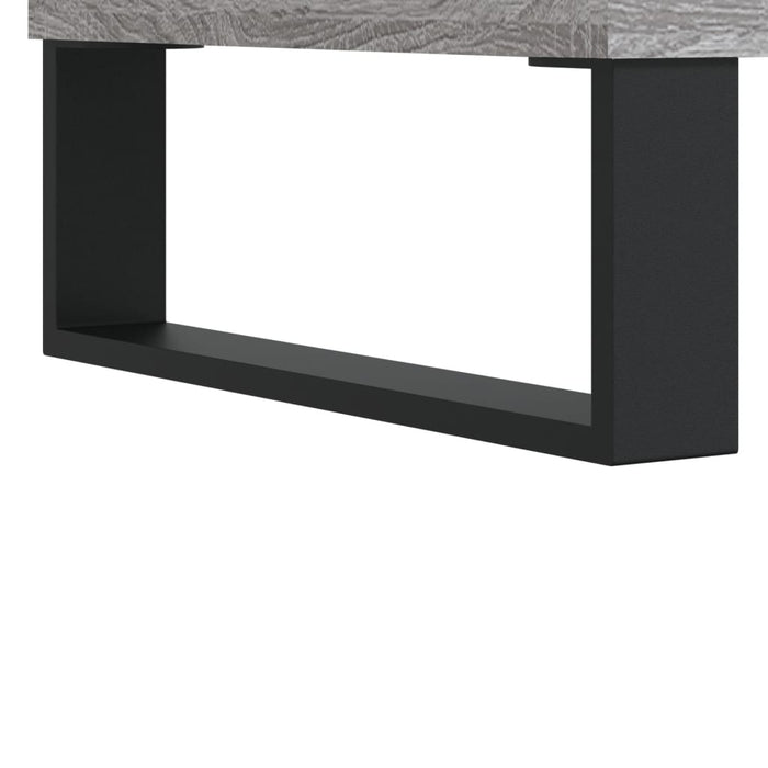 Credenza Grigio Sonoma 34,5x34x90 cm in Legno Multistrato 828634